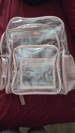 Heavy Duty Clear Backpack