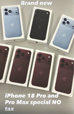 iPhone 18 Pro and 18 Pro Max