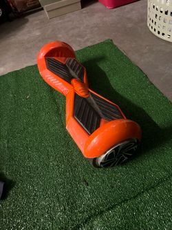 Orange Self-Balancing Hoverboard