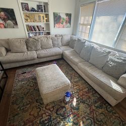 Beige Sectional Sofa