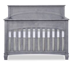 Crib 5 In 1, Santa Fe, Evolour Collection, Grey