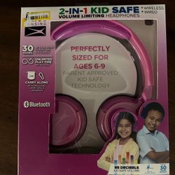 Kids Headphones Bluetooth Or Wired 