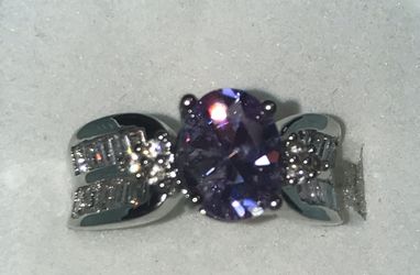 Size 6 silver ring