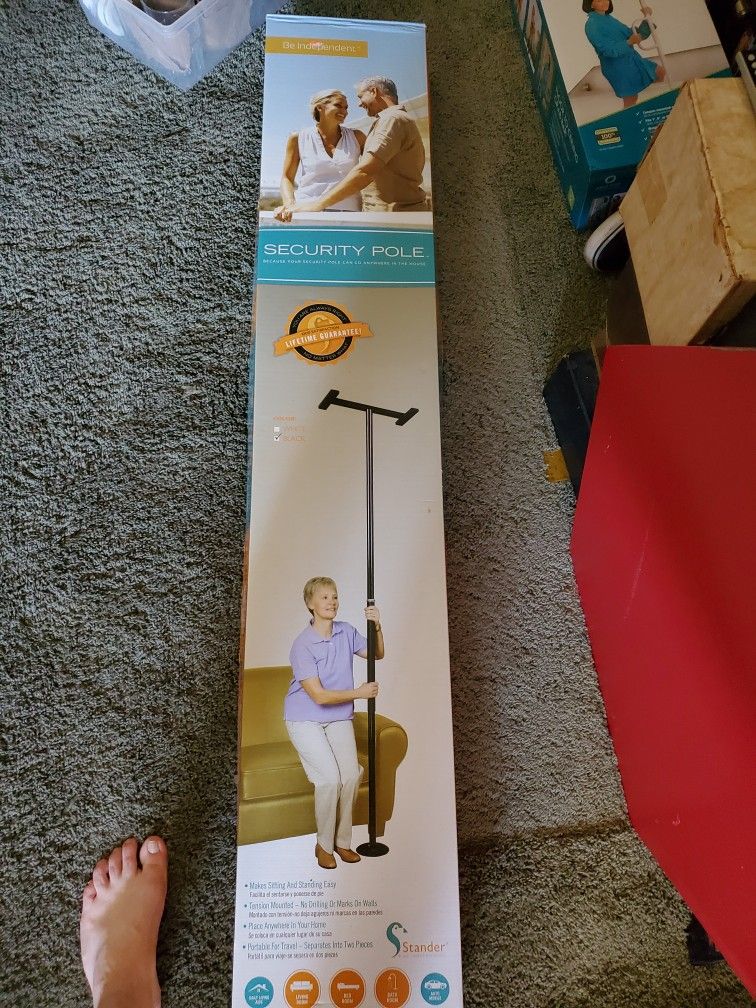 Security Pole To Assit With Someone Who Isnt Stable And Needs Help.