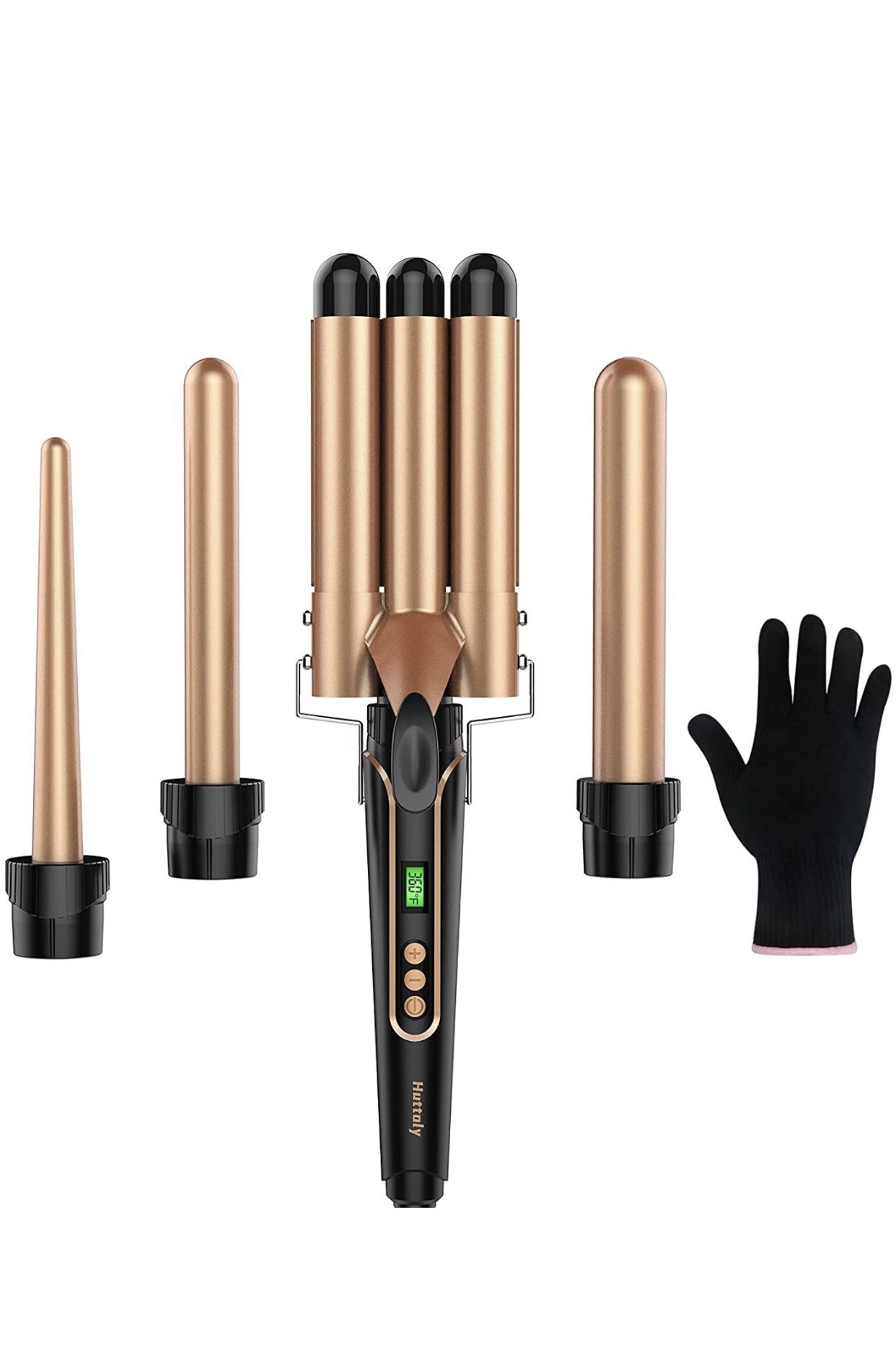 Hair Curling Wand Set