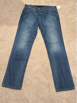 Joe's Jeans Men's Classic Fit Straight Leg Blue Denim 5-Pocket Mid Rise
