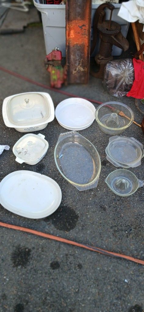 Corningware Pyrex Dishes Cookware Casserole Dis