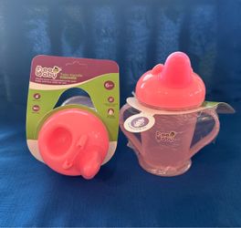 (2) Bee Baby Twin Handle Spill Proof Sippy Cup
