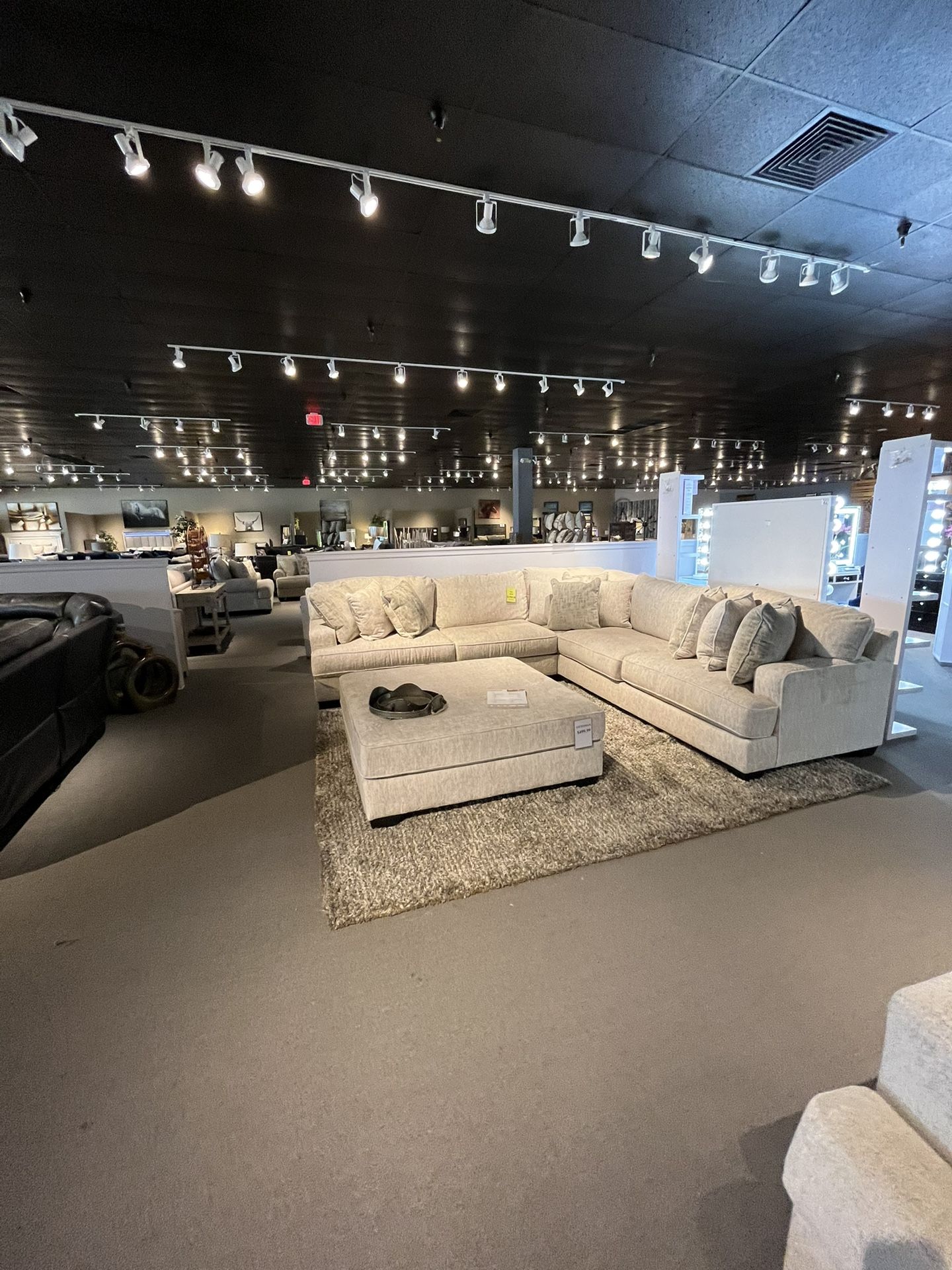 Ivory 3PC Sectional Couch