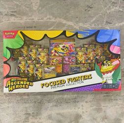 Sam’s Club Pokemon Ascended Heroes Focused Fighters Premium Collection
