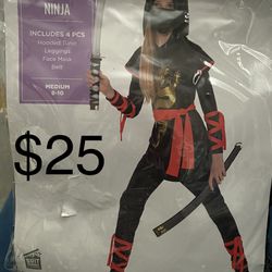 Kid Ninja Halloween Costume