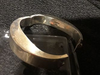 MEXICAN STERLING SILVER MODERNIST BRACELET