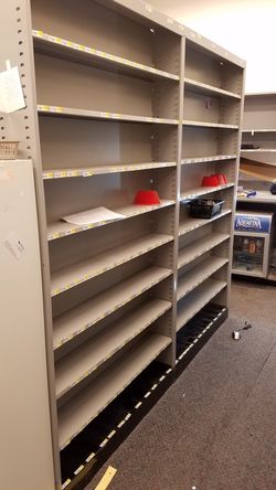 Pharmacy shelving