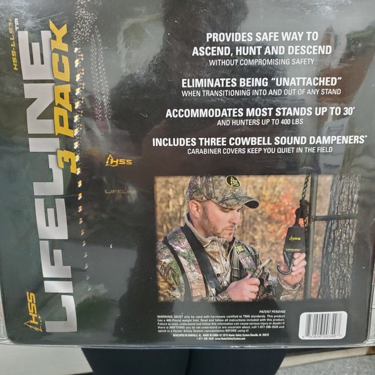 Lifeline Hunting Safety Ropes 3 Pack
