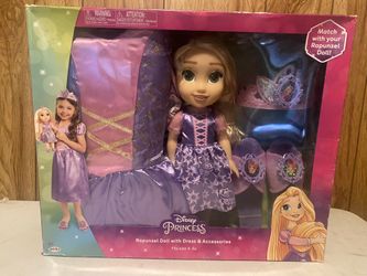 Rapunzel Doll With Dress & Accessories 