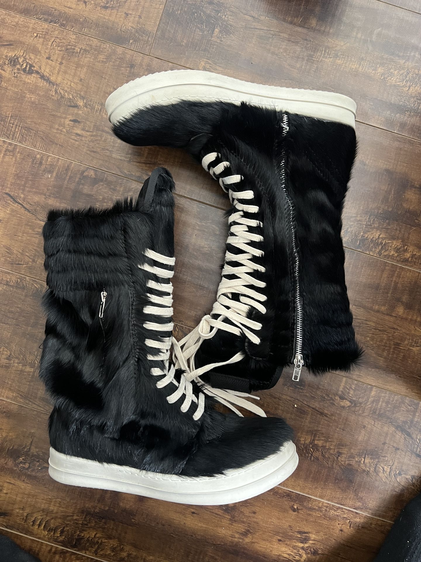 Rick Owens Pony Hair Cargo Basket / Tall Geobasket