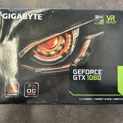 GIGABYTE GeForce GTX 1060 Windforce OC 3GB GDDR5 Graphics Card