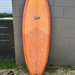 Jon Wegener 5’6” Surfboard - Pristine Condition 