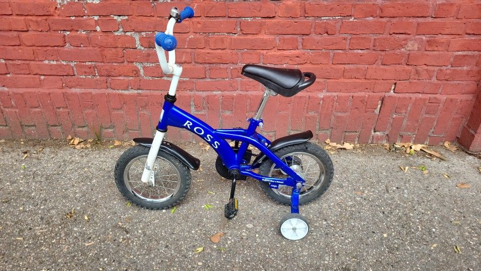 ROSS 12" Kids' Bike, Fits Riders 3'1" - 3'5
