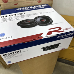 Alpine Rs-w12d2 R series 12”