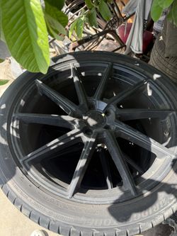 Liquid Metal Mustang Rims