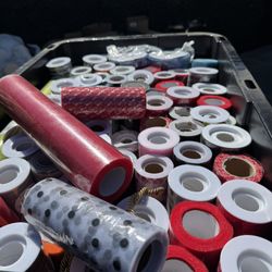 Assorted Rolls Of Tulle 