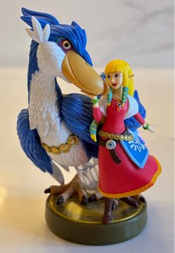 Zelda & Loftwing Amiibo Figure The Legend of Zelda Skyward Sword Nintendo