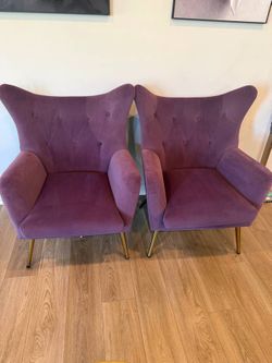 Beautiful Set of 2 Accent Chairs – $280 OBO