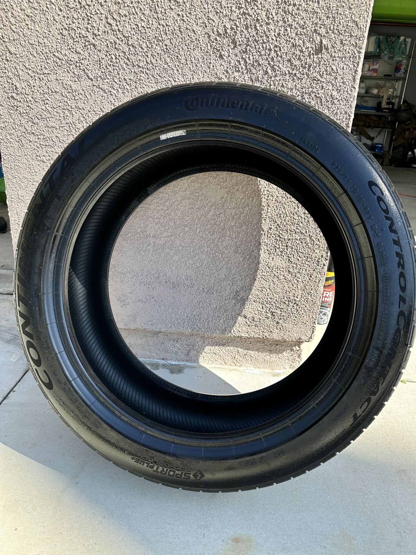 Continental Control Contact Sport SRS +225/45 ZR 18