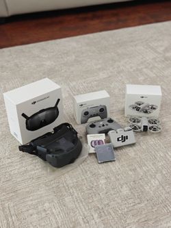 DJI Neo Three-Battery Combo Kit with Goggles N3 and FPV 3 Controller