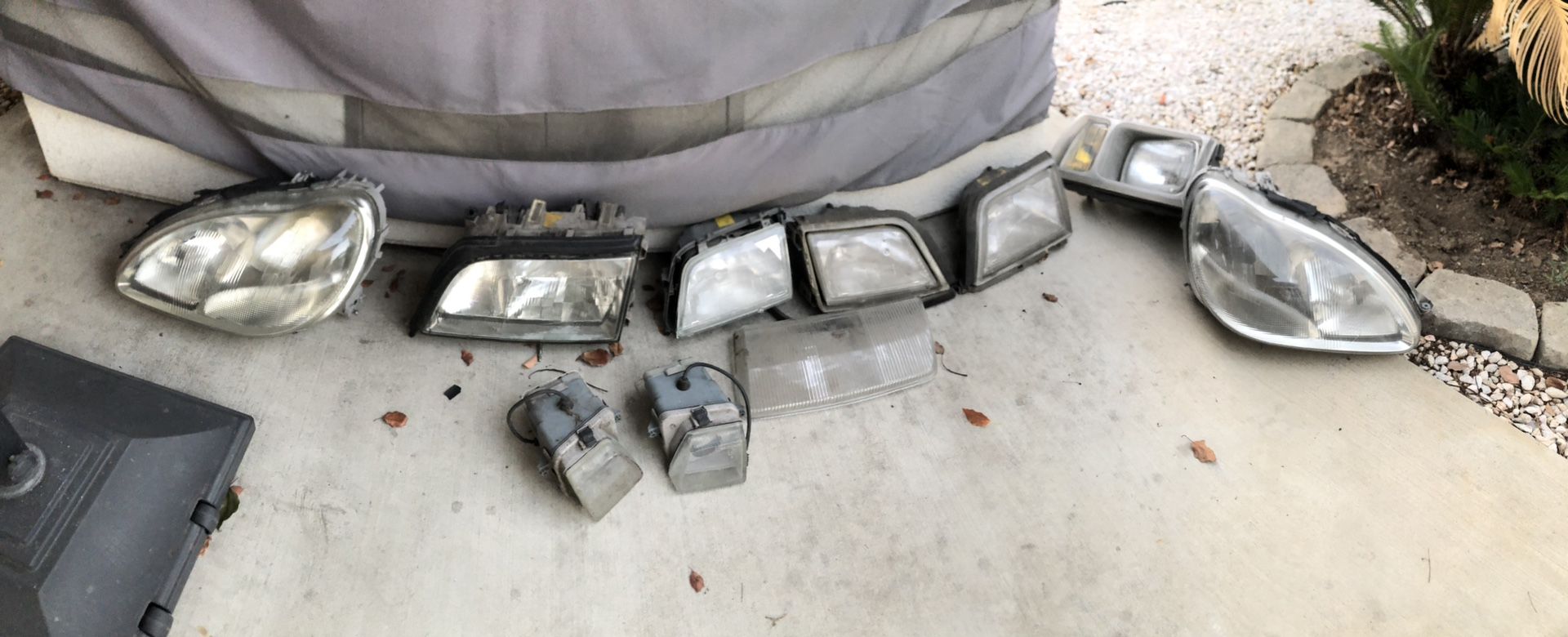 Headlights And Fog Lights For Sl500 And S500