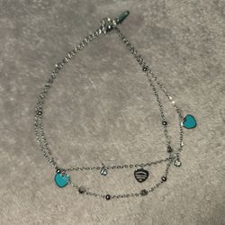 Hearts anklet