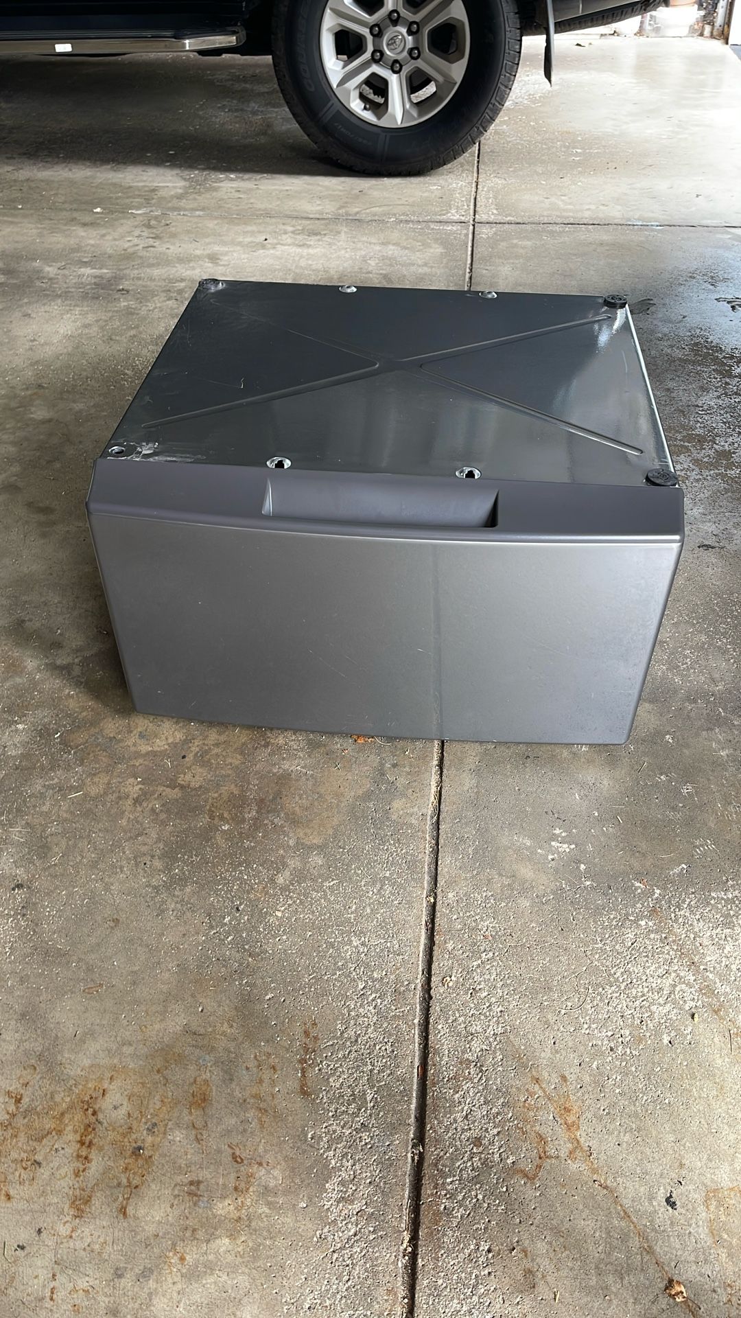 Whirlpool washer And Dryer Pedestal Drawer StorageGrey