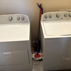 Whirlpool washer n dryer set