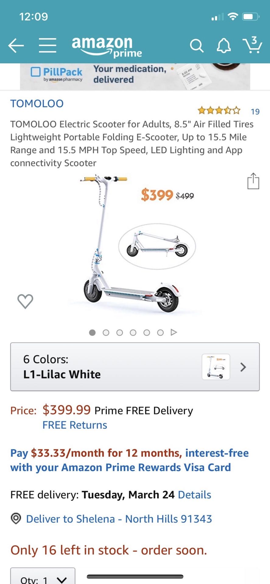 Electrical scooter