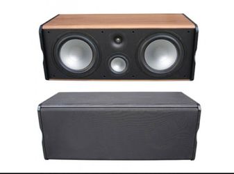 3-Way Center Channel Speaker 200 W (8" Woofer)(1" Tweeter)(3"Mid range) 8 ohm