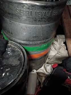 Empty keg