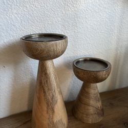 Two Candle Holders 