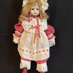 Vintage Porcelain Doll