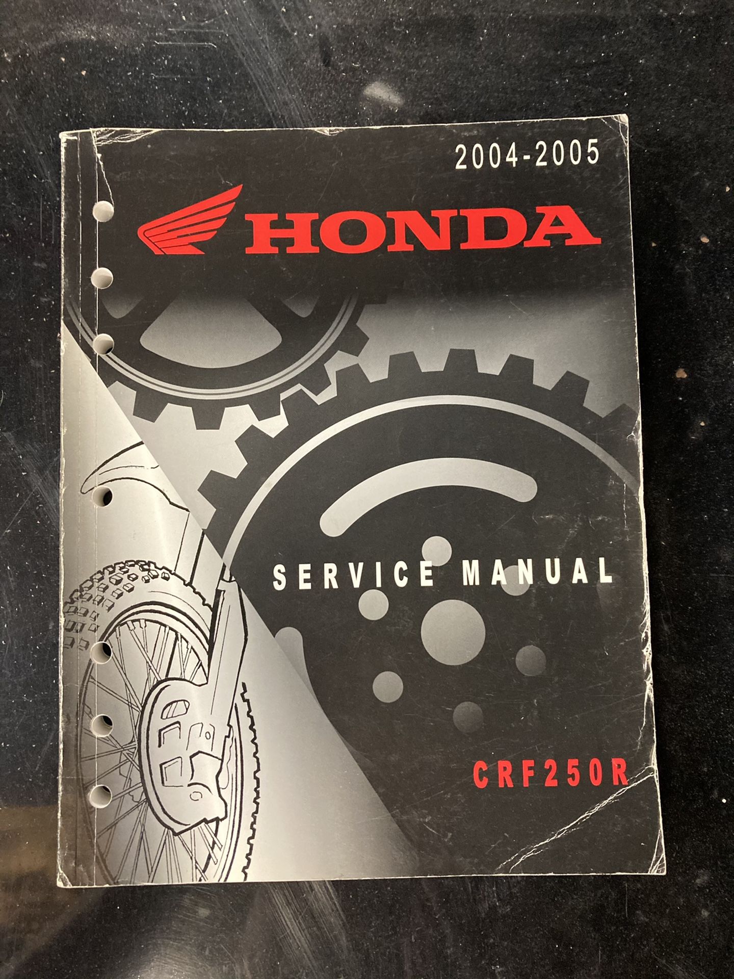 Honda 2004-2005 crf250r service manual