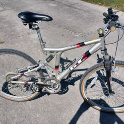 GT Timberline iDrive FS bike bicycle Like New 24 speed Medium Large full suspension frame - $150 FIRM