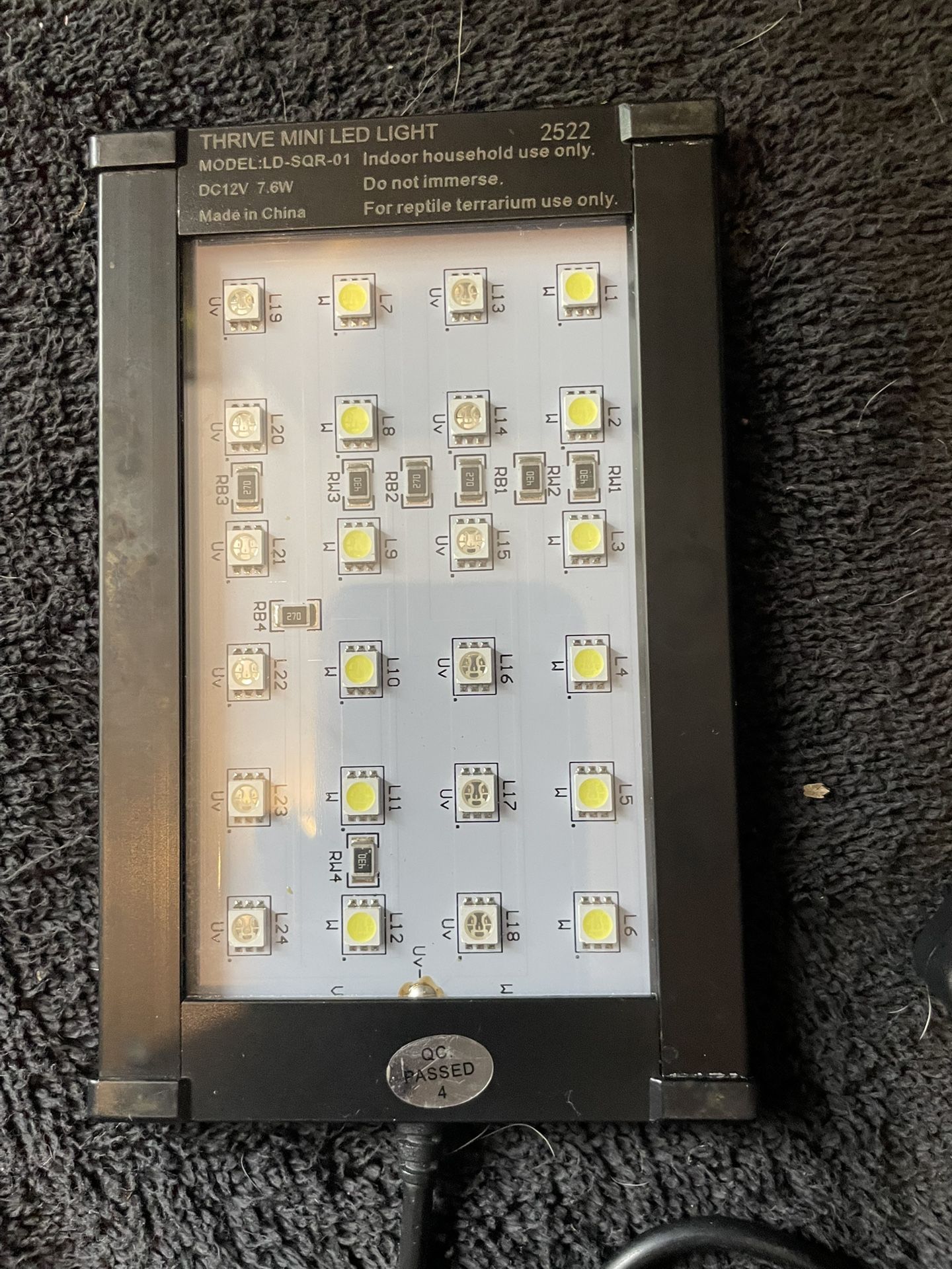 Small Led Reptile Lamp