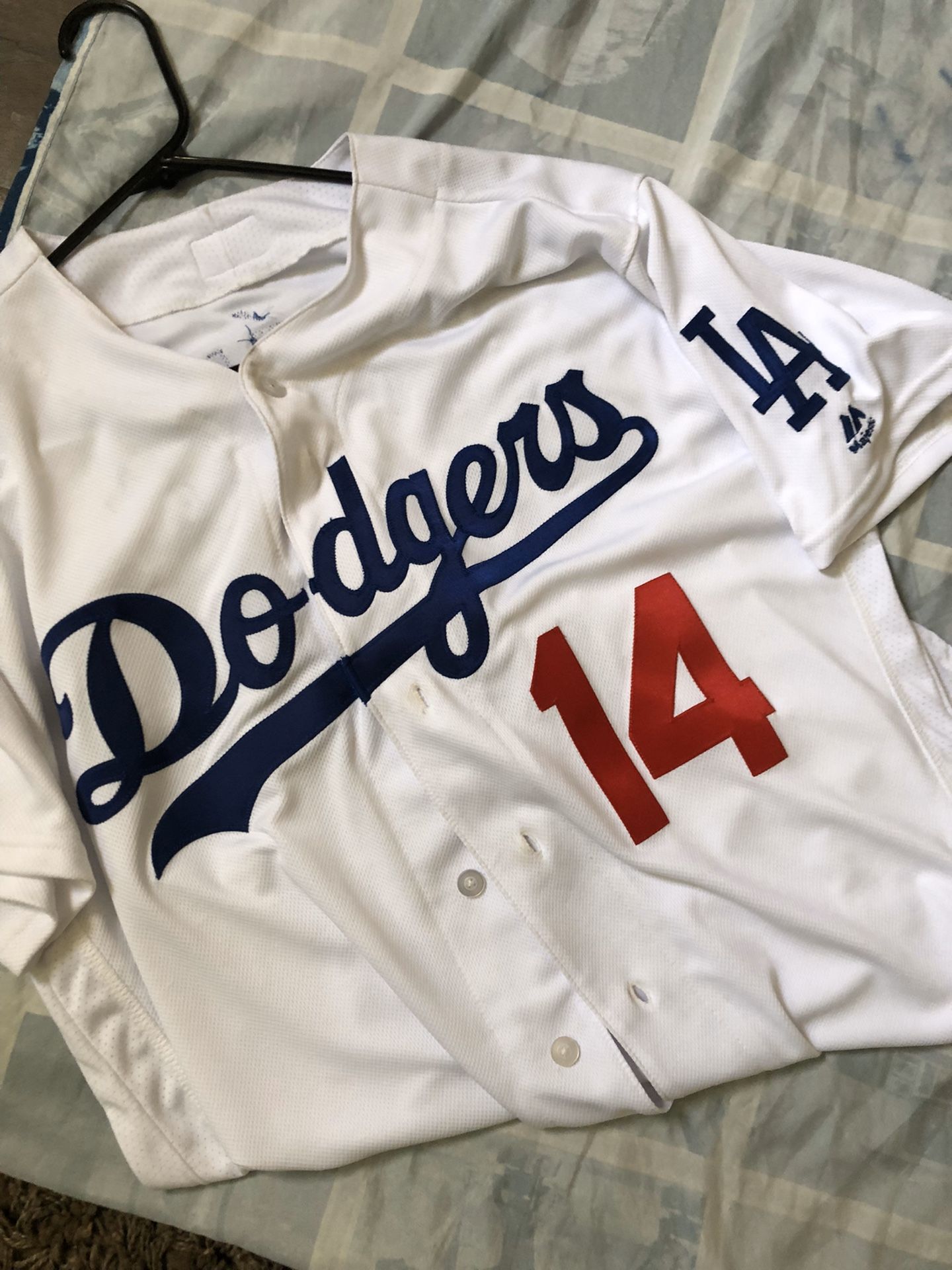 Dodgers On Field Jersey Authentic