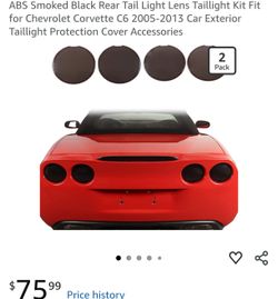 2005-2013 Corvette C6-smoked covers