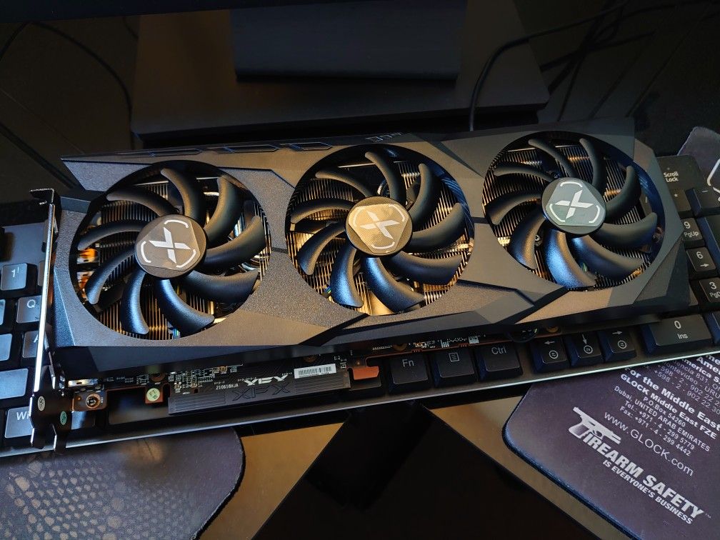 AMD Radeon RX 6700 10GB GDDR6 VRAM Gaming Graphics Card PC Computer Home Office School Dorm A