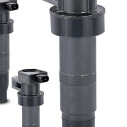 HYUNDAI 6 PCS IGNITION COILS WITH 2 PINS FOR A 2008 HYUNDAI SANTA FE 3.3L V6