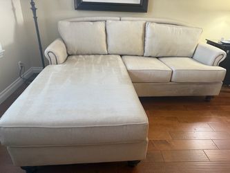 Beige couch