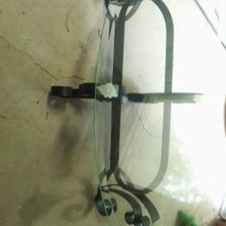 Beveled Glass Coffee Table