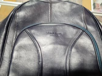 Red Earth Leather Backpack