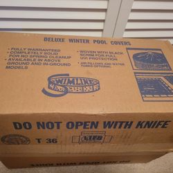 24ft Round Above Ground Swimming Pool Cover